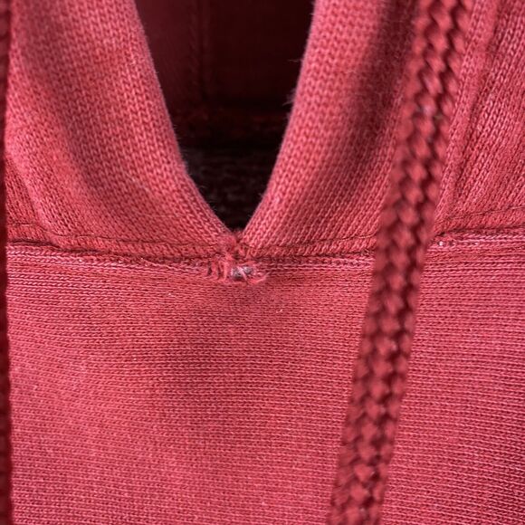 Y2K Sweatshirt Mens L Red Florida State Seminoles FSU Hoodie Heavy Steve & Barry - Picture 9 of 16